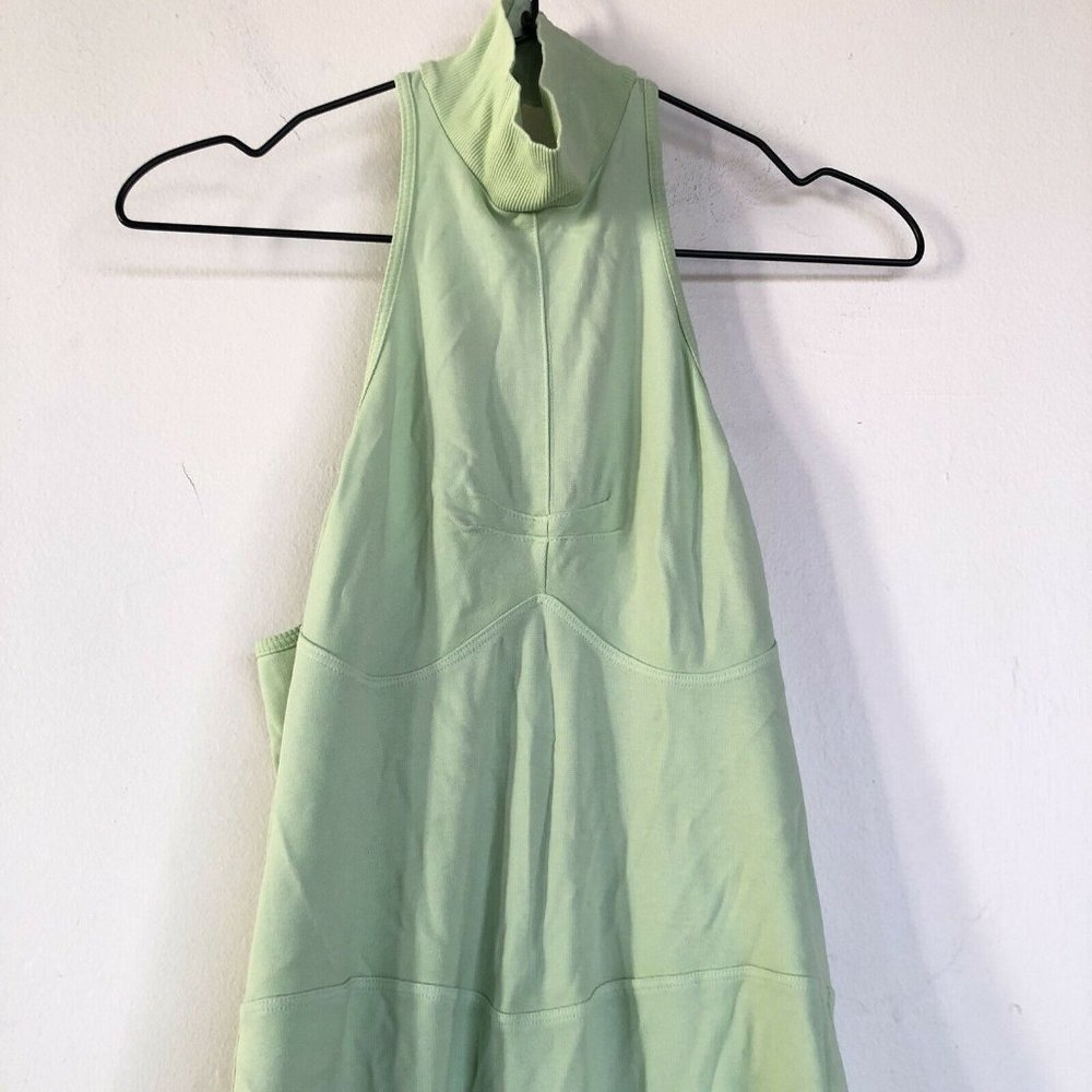 Noam Martinique Dress Lime Green Bodycon Zipper M NWT $260 - Picture 9 of 9